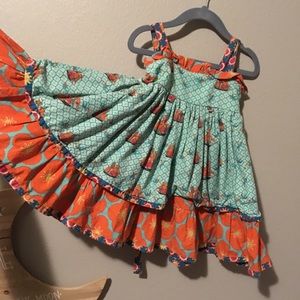 Jelly the pug adorable boutique dress